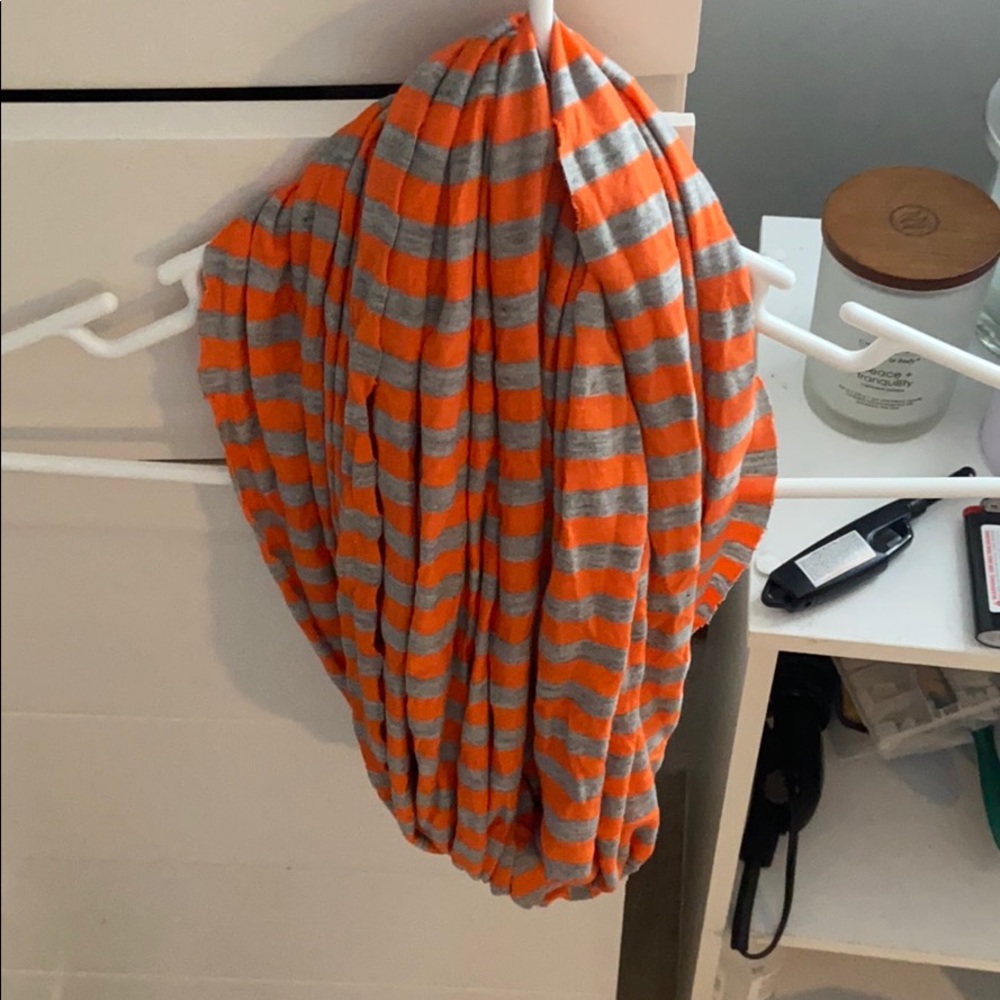 Striped Infinity Scarf